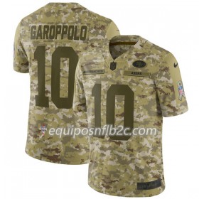 Camiseta Hombre NFL San Francisco 49ers GAROPPOLO 10 Nike Salute to Service